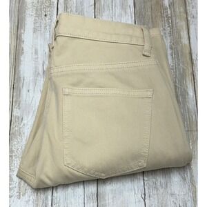 J.McLaughlin Women's Beige jeans Size‎ 0 Zipper Ankle Detail